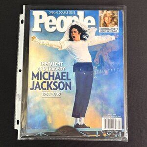Michael Jackson People Magazine Special Tribute Set 2009 Farrah Fawcett